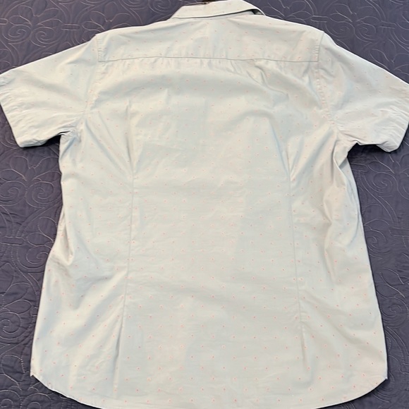 Ted Baker Leeo Chambray Slim Fit Sport Shirt Top - Picture 7 of 8